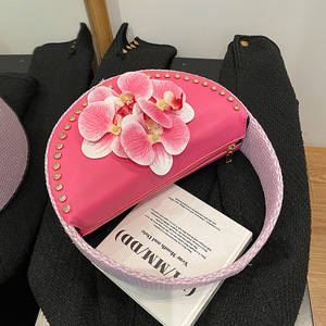 Bolso Pequeño Creativo Personalizado para Mujer, Estilo Chino 2025, con Diseño Artístico Floral, Versátil, con Cadena, para Eventos - Product Image 5