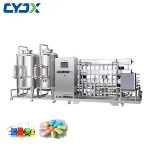 CYJX peralatan sistem pengolahan air osmosis, peralatan pengolahan air osmosis terbalik 2000 liter 2 tahap