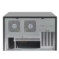 Équipement de rack MicroATX 8 baies écran LCD châssis de serveur Mini ITX en plastique boîtier de serveur de stockage Nas stock ventilateur-tours de boîtiers d'ordinateur