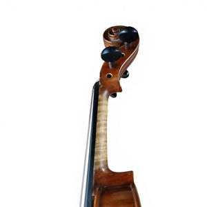 Violín para Principiantes AV-E310 de Madera Sólida, Marca OEM, en Ébano, Abeto <span class=keywords><strong>y</strong></span> Arce, Color Marrón, Precio al por Mayor con Descuento - Product Image 4