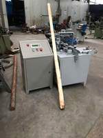 Dégauchisseuse à diamètre variable pour la transformation des bois durs mixtes, destinée aux manches de houes et de pelles, machine de traitement du bois