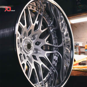 Roue de voiture de passager 2 pièces 5X112 5x130 5x114.3 Jantes 18 -26 <span class=keywords><strong>pouces</strong></span> Roue forgée Concave Deep Dish Lip Sport pour roues de voiture - Product Image 2