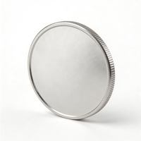 Pièces de monnaie vierges en fer doublement plaqué, modernes et personnalisées, 40mm 50mm, solides, pour la fabrication de souvenirs professionnels, en gros, en stock usine