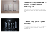 Batterie LiFePO4 Dyness PowerBrick Plus 16 kWh en gros |   Stockage solaire à longue durée de vie |   Compatible avec les principales marques d'onduleurs