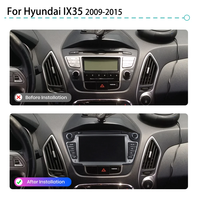 Autoradio GPS 7 pouces avec lecteur multimédia pour IX35 2009-2015, Carplay filaire et sans fil, Android Auto, WIFI, Stéréo