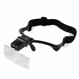 1.0X 1.5X 2.0X 2.5X <span class=keywords><strong>3</strong></span>.5X可调放大镜光学透镜修复头磨损发光二极管放大镜9892B - Product Image 5