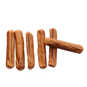 OEM Poisson Séché Saucisse sécurité chien treats snacks pet jambon saucisse