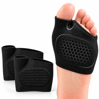 Coussinets en gel pour l'avant-pied, inserts métatarsiens antidérapants pour hommes et femmes, soulagement efficace de la douleur pour la métatarsalgie et le neurome