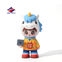 Fábrica de Figuras Longzhiyu con 18 Años de Experiencia Muñeco Kawaii Personalizado de Dibujos Animados en 3D Juguete de Figura de Acción Bonita en Miniatura de PVC