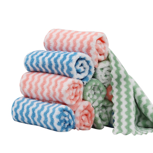 Chiffon de nettoyage en microfibre haute densité personnalisé, lingettes de table imprimées en couleur, torchons de cuisine pour un nettoyage durable - Product Image 6