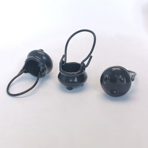 Mini chaudron noir en résine plastique, petit chaudron de sorcière, micro-paysage, décoration de maison de poupée, mini chaudron - Product Image 2