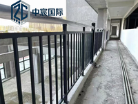 Kit de garde-corps pour escalier et porche Zhongchen, système de balustrade de sécurité moderne en métal pour usage résidentiel