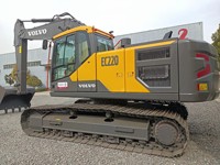 Excavator Crawler EC220 dengan Pompa Mesin & Gearbox - Efisiensi Tinggi Daya 123KW Kapasitas Bucket 1,3m - Garansi 1 Tahun