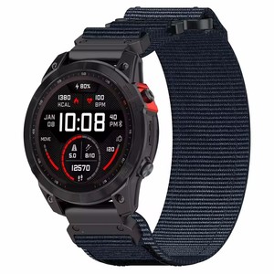<span class=keywords><strong>Correa</strong></span> de Reloj de Nailon de <span class=keywords><strong>26</strong></span> 22 mm de Liberación Rápida para Garmin Fenix 7 7X 7S Pro 6X 5X/Epix Pro Gen2 51 mm 47 mm Forerunner 955 965 - Product Image 5