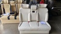 Hochwertiger Luxus-VIP Maßgefertigter Leder-Aero-Sitz Sofa-Bett Multivan Caravelle Volkswagen Sprinter Van Vito Kompatibler Sitz