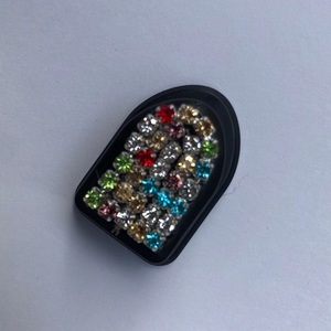 Mini gancho tachonado de diamante automático y la línea de datos del respaldo del <span class=keywords><strong>asiento</strong></span> y el gancho del <span class=keywords><strong>velo</strong></span> del automóvil - Product Image 2