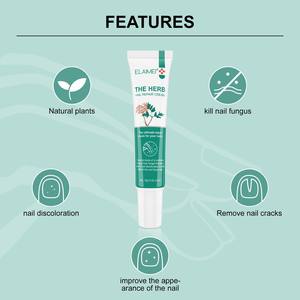 ELAIMEI Extrait naturel de plantes pour ongles, soin <span class=keywords><strong>antifongique</strong></span> des ongles, traitement nourrissant des champignons, crème réparatrice des cuticules des ongles - Product Image 5