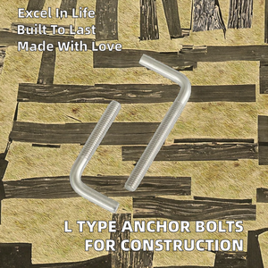 Hete Aanbieding ONEBUILD L-vormige M8 Pan Kop Ankerbouten Klasse <span class=keywords><strong>6</strong></span> voor de Bouw RVS Gladde Afwerking met Moeren - Product Image 5