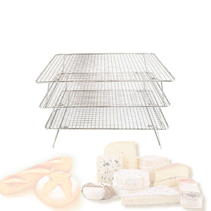 Stainless Steel Three <b>Tier</b> <b>Cake</b> Cooling Rack Rectangle Reusable Dishwasher Safe Baking Tool - Product Image 1
