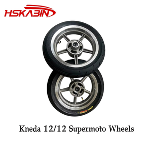 Nuovi Cerchi Cromati Argento Kenda da 12 Pollici, Pneumatici Anteriori e Posteriori per Moto, Consegna in 7 Giorni, Set Ruote per Yozma Tuttio RTR Heybike <span class=keywords><strong>Cemoto</strong></span> - Product Image 3