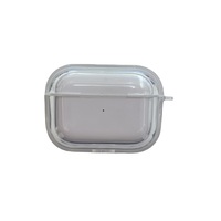 Coque de protection souple transparente antichoc en TPU de forme carrée Phantom pour iPhone Airpods 1 2 3 4 Pro2 sans fil