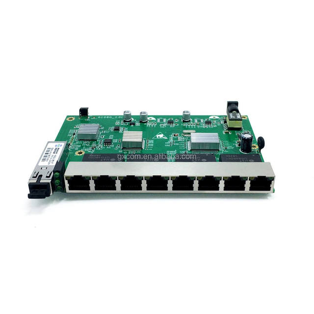 Gigabit Weatherproof CCTV Reverse 8 Port GPON ONU PCBA