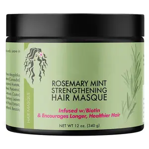 Mie Organics Rosemary Mint Strengthening Hair Masque Hiar oil 12oz. 340g