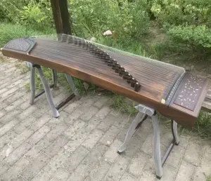 Instrumento de madera maciza de 21 cuerdas, instrumento tradicional chino de alta calidad, Guzheng, Dalbergia