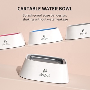 ELS Pet Road Refresher <strong>No</strong> <strong>Spill</strong> <strong>Dog</strong> <strong>Water</strong> <strong>Bowl</strong> Not Wet Mouth Wet Beard Pet <strong>Dog</strong> <strong>Bowl</strong> <strong>Water</strong> Splash Prevent Buoyant Force <strong>Bowl</strong> - Product Image 5