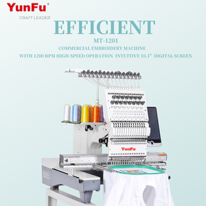 Machine à broder automatique informatisée à tête unique avec roulement et <span class=keywords><strong>moteur</strong></span> pour usage domestique et vente au détail (vente en gros) - Product Image 5