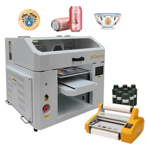 Impresora mesin Printer Uv Led Digital 3D Printer Uv pipih 3360 untuk ponsel SIKAT Makeup botol kaca