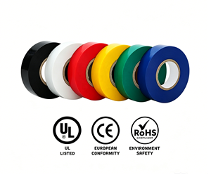 Ruban adhésif électrique en PVC vinyle <span class=keywords><strong>StrongHold</strong></span> à usage général pour les installations électriques et de télécommunications - Product Image 2