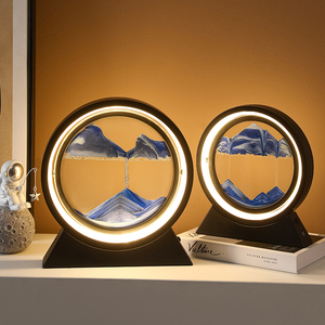 Reloj de Arena Dinámico 3D Creativo al por Mayor, Decoración de Pintura de Arena Movediza 3D, Decoración de Mesa para el Hogar - Product Image 2
