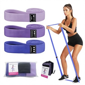 Juego de Bandas de Resistencia, 3 Niveles de Resistencia (Ligero, Medio, Alto), Láminas de Látex, Portátiles y Duraderas, para Entrenamiento Físico para Adultos - Product Image 1