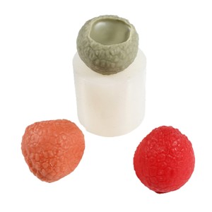 Lychee Shape Silicone <b>Mold</b> For Essential Oil Soap Making Customizable DIY <b>Candle</b> Kit - Product Image 5