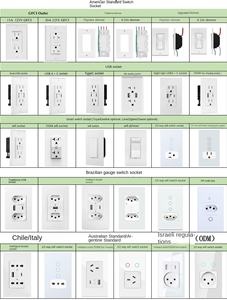 Interruptor inteligente estándar brasileño y enchufe inteligente combinados, compatibles con Alexa y WIFI para el hogar inteligente. - Product Image 6