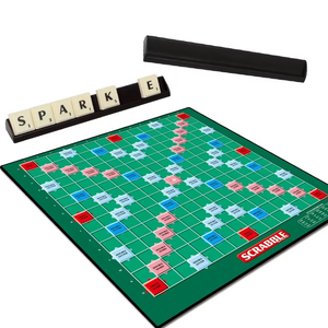 Gioco da Tavolo Classico per Famiglie, Bambini e <span class=keywords><strong>Adulti</strong></span>, Gioco Educativo di Lettere e Puzzle - Product Image 1