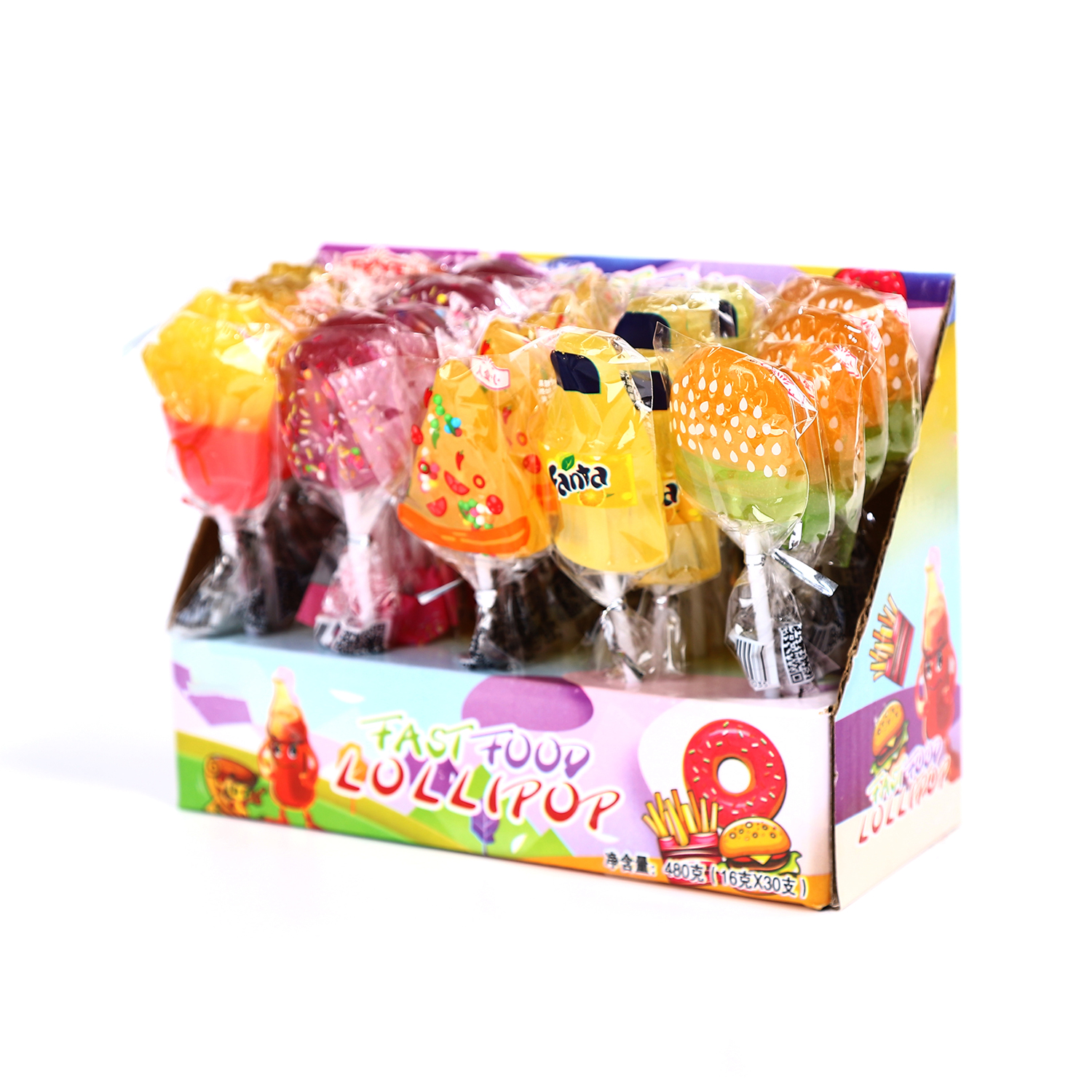 Caramelo duro de fruta de diferentes formas, sabor dulce, halal personalizado