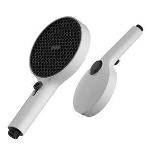 Cabezal de Ducha Manual Moderno de Alto <span class=keywords><strong>Flujo</strong></span> con 4 Funciones, Anticlog, de Plástico ABS, Accesorios de Baño - Product Image 1