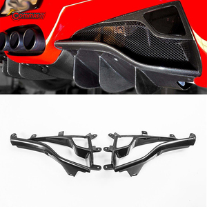 Dernier modèle de couvre-feux stop en fibre de carbone sèche de style OEM pour Ferrari 458 - Product Image 4