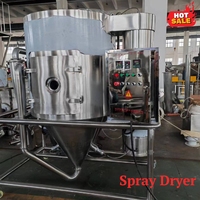 Machine de séchage par pulvérisation automatique Longtai en acier inoxydable 10L, échelle pilote, avec équipement de laboratoire PLC, pour le test d'extraction de poudre de lait Ti
