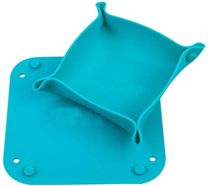 Folding Game Bits Bowl Silicone Tray <b>Set</b> of 5 Colors, Multi-function - Product Image 3