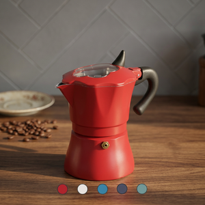 Allegra SChef Macchina per Caffè Espresso Tradizionale da 1 Tazza, Funzionamento Manuale, Corpo in Alluminio - Product Image 3