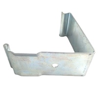 Clip de caisse en acier à ressort en acier au carbone estampage polissage peinture finition numéro de modèle pinces de caisse en tôle pour boîte en bois