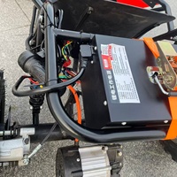Nuevo Go-Kart Eléctrico 2026, 18kW de Potencia, 48V 25Ah, 8 Pulgadas, Kart de Carreras de Alta Velocidad para Niños y Adultos, Todoterreno, 4 Ruedas