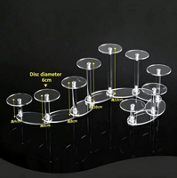 Boîte de rangement pour montres et bijoux en acrylique de haute qualité, vitrine transparente anti-poussière pour montres, colliers, boucles d'oreilles et bagues