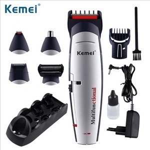 KM 560 <span class=keywords><strong>Kemei</strong></span> Tondeuse à cheveux multifonction <span class=keywords><strong>5</strong></span> en <span class=keywords><strong>1</strong></span> de haute qualité pour homme, tondeuse à cheveux électrique rechargeable <span class=keywords><strong>Kemei</strong></span> - Product Image 3