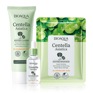 OEM/ODM BIOAQUA Sérum hydratant profond pour le visage, masque facial hydratant à l'extrait de Centella - Product Image 1