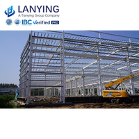 Cobertizo de marco de acero ligero prefabricado de los fabricantes para Taller, almacén, estructura de fábrica, edificios de Metal duraderos