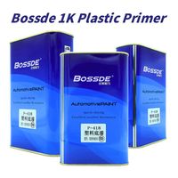 Primaire acrylique plastique Bossde P-418 1K prêt à l'emploi pour l'adhérence sur PP et ABS, promotion sur la réparation automobile des pare-chocs
